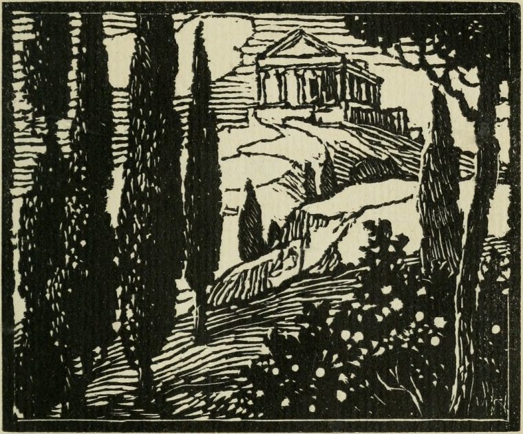 Image From Page 78 Of "Le Sang Des Dieux" (1920 intérieur Au Clair De La Lune Text