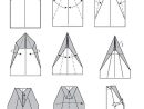 Instruction Avion Papier Mode Emploi Pliage 08 12 pour Origami Facile Avion