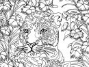 Items Similar To Masja'S Leopards Coloring Page On Etsy encequiconcerne Coloriage Panthere