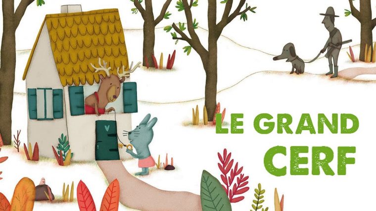 Jacques Haurogné – Le Grand Cerf – Comptine Pour Enfants destiné Un Grand Cerf Dans La Foret
