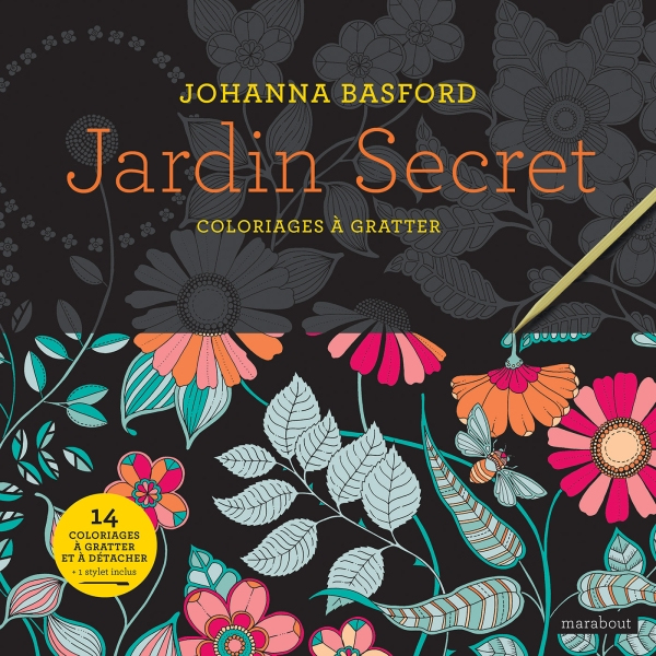 Jardin Secret - Coloriages À Gratter | Hachette.fr tout Coloriage À Gratter Jardin Secret - Coloriages À Gratter | Hachette.fr tout Coloriage À Gratter