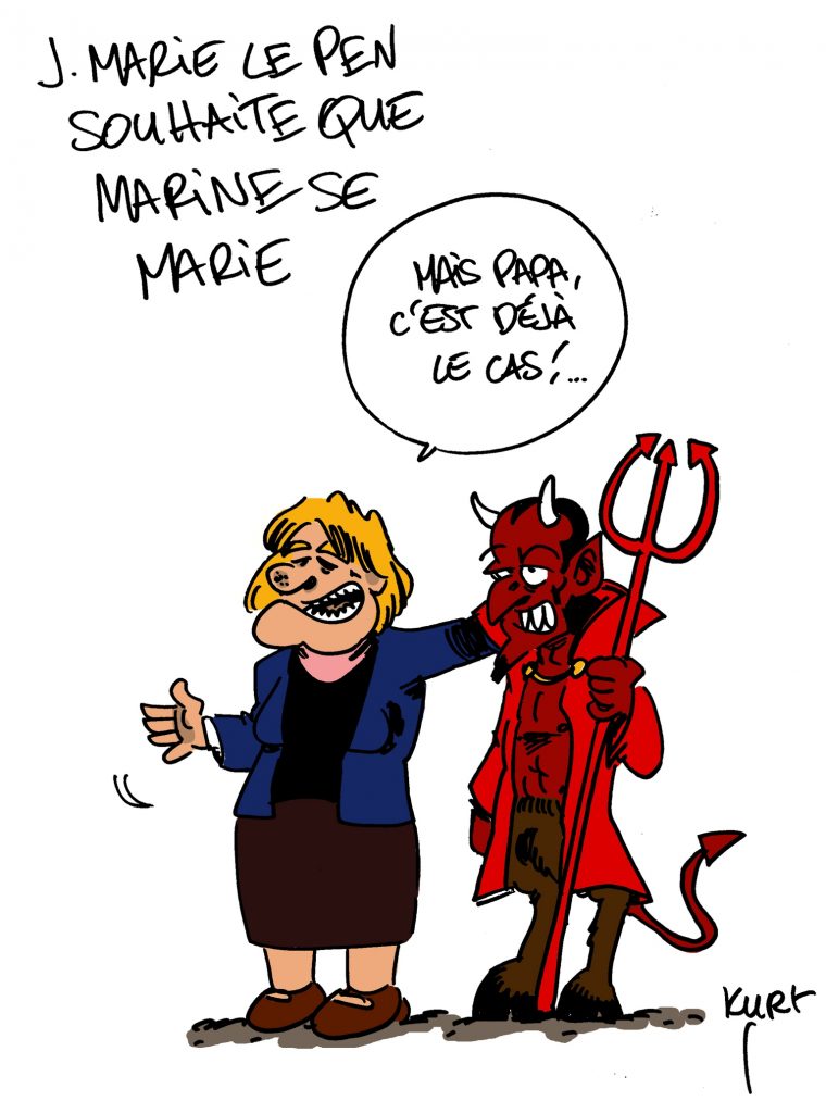 Jean Marie Le Pen : Tous Les Messages Sur Jean Marie Le dedans Dessin Du Diable