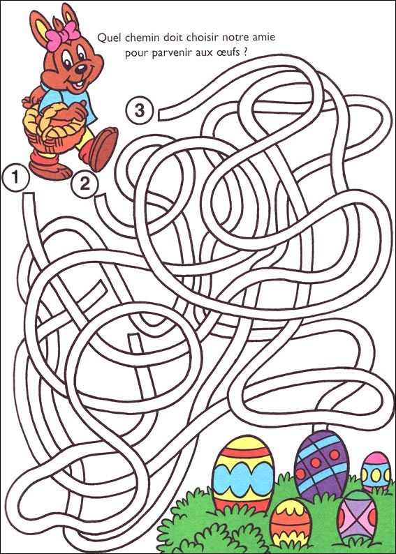 Jeu Du Labyrinthe À Imprimer | Jeux De Paques, Idées Pour dedans Coloriage Magique Paques Imprimer Jeu Du Labyrinthe À Imprimer | Jeux De Paques, Idées Pour dedans Coloriage Magique Paques Imprimer