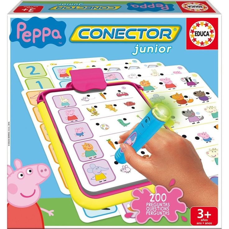 Jeu Éducatif Conector : Peppa Pig – Taille : Taille Unique à Jeux Peppa Pig Gratuit Jeu Éducatif Conector : Peppa Pig – Taille : Taille Unique à Jeux Peppa Pig Gratuit
