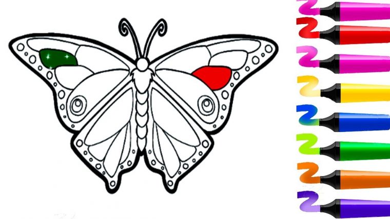 Jeux Gratuit! Coloriage À Imprimer! Dessin Papillon! Jeux à Dessin Papillon À Découper
