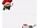 Joli Papier À Lettre Noel Format Word | Lettre De Noel destiné Papier À Lettre Pere Noel
