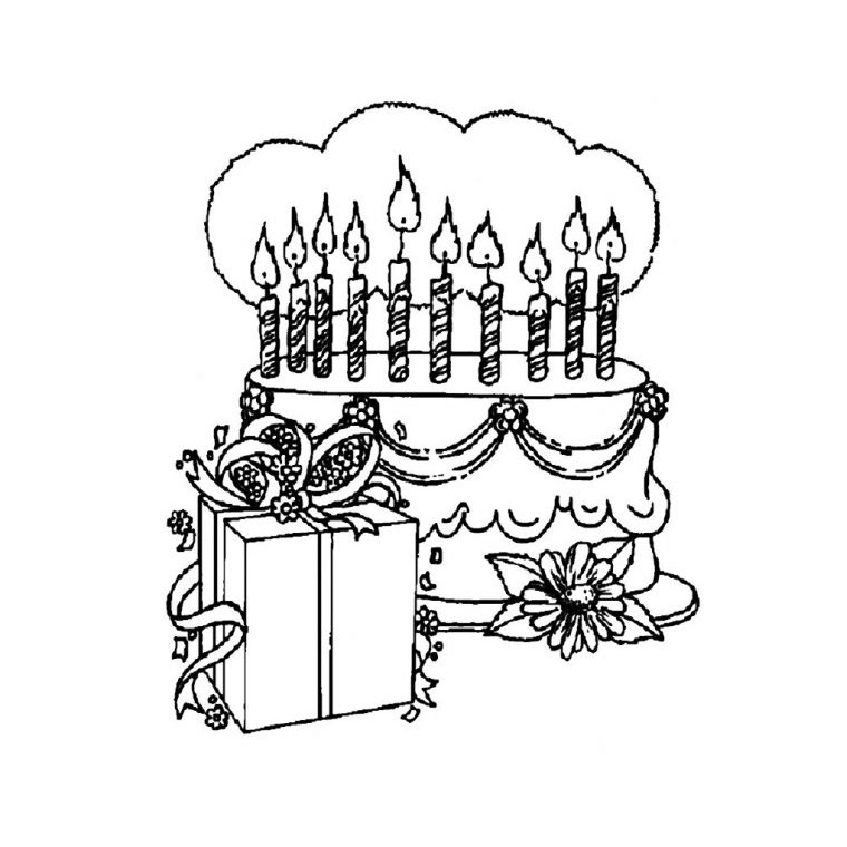Joyeux Anniversaire Mamie Coloriage – Az Coloriage destiné Coloriage Anniversaire Mamie