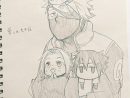 Kakashi-Sensei Taking Care Of Naruto, Sakura &amp; Sasuke avec Coloriage Naruto Et Kakashi