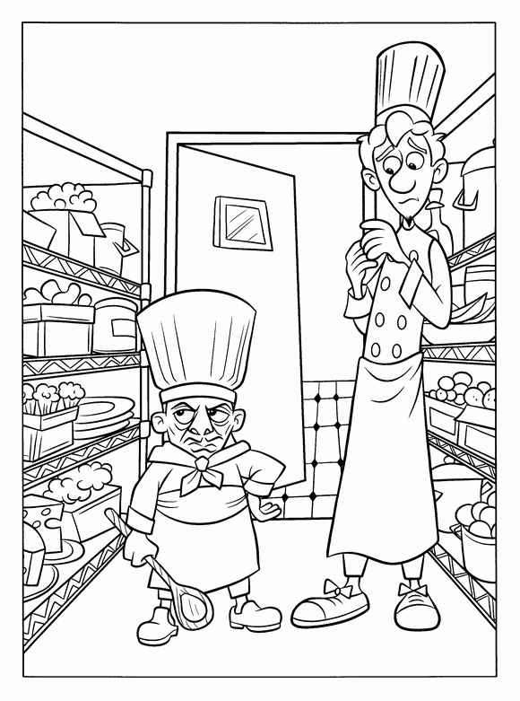 Kids-N-Fun | 55 Coloring Pages Of Rauille à Coloriage Ratatouille