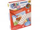Kit De Coloriage Dinosaure Color And Go Dinosaur - Wild pour Kit Coloriage Enfant