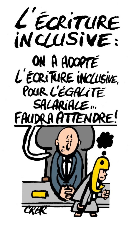 L' Écriture Inclusive : – Agoravox Le Média Citoyen dedans ?Criture Inclusive