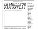 La Gazette Des Papis - Momes à Diplome Pour Papa