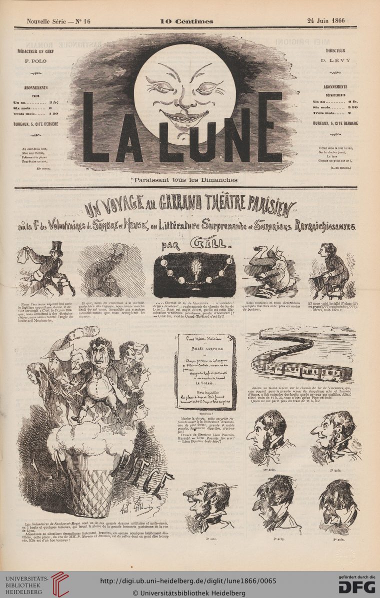 La Lune (2.1866) à Au Clair De La Lune Text