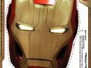 Le Masque D’iron Man À Imprimer Et À Découper Pour pour Coloriage Iron Man À Imprimer