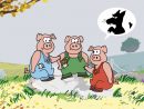 Le Mensonge Des Trois Petits Cochons - Compagnie Des encequiconcerne Dessin Petit Cochon