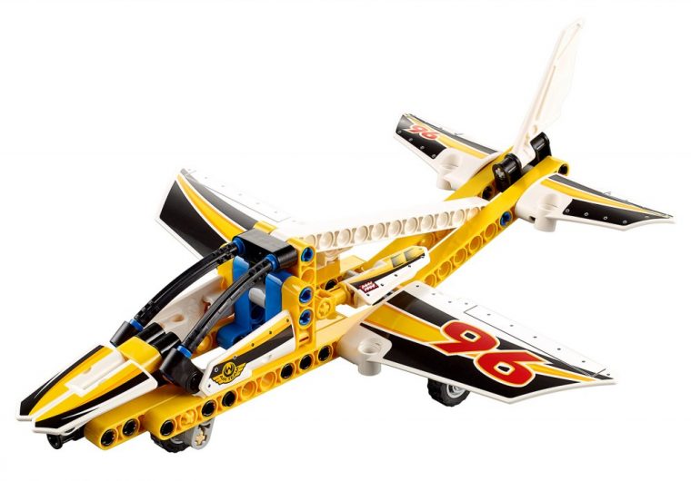 Lego Technic 42044 Pas Cher, L'Avion De Chasse Acrobatique destiné Lego Avion De Ligne