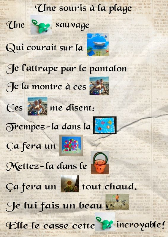 Les 25 Meilleures Idées De La Catégorie Une Souris Verte à Poesie Vive Les Vacances