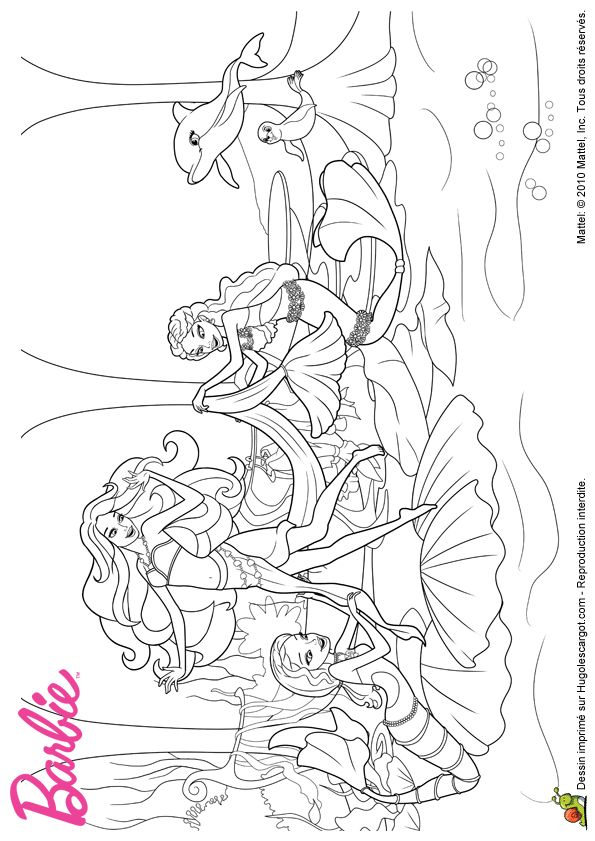Les 340 Meilleures Images Du Tableau Coloriages Barbie Sur dedans Coloriage Barbie Fait Du Surf