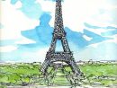 Les 8 Meilleures Images Du Tableau Tour Eiffel Sur dedans Tour Eiffel À Imprimer