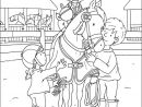 Les Coloriages De Equitation De Coloriages-Enfants destiné Coloriage À Imprimer De Cheval