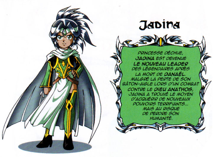 Les Légendaires – Jadina à Coloriage Les Legendaires A Imprimer