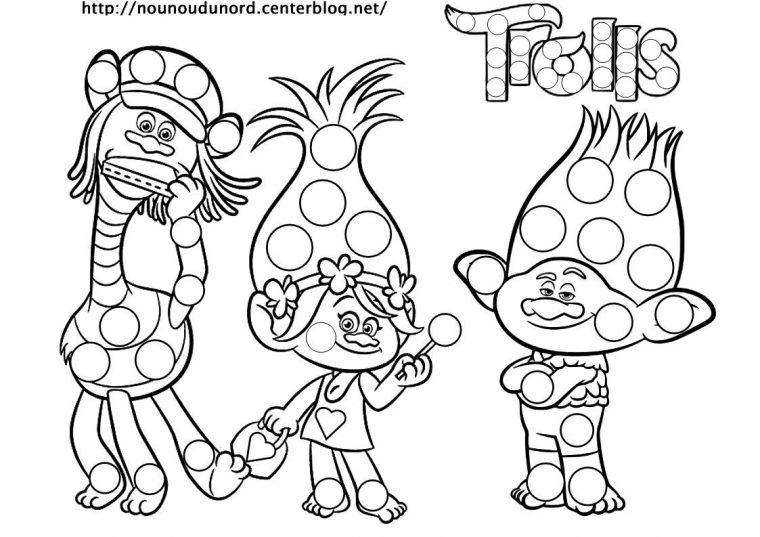 Les Trolls | Coloriage Trolls, Coloriage Et Coloriage Prenom encequiconcerne Dessin De Troll
