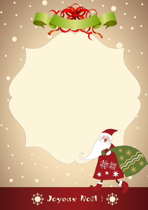 Lettres Au Père Noël En Téléchargement Gratuit – Plume tout Image De Pere Noel Gratuite A Imprimer