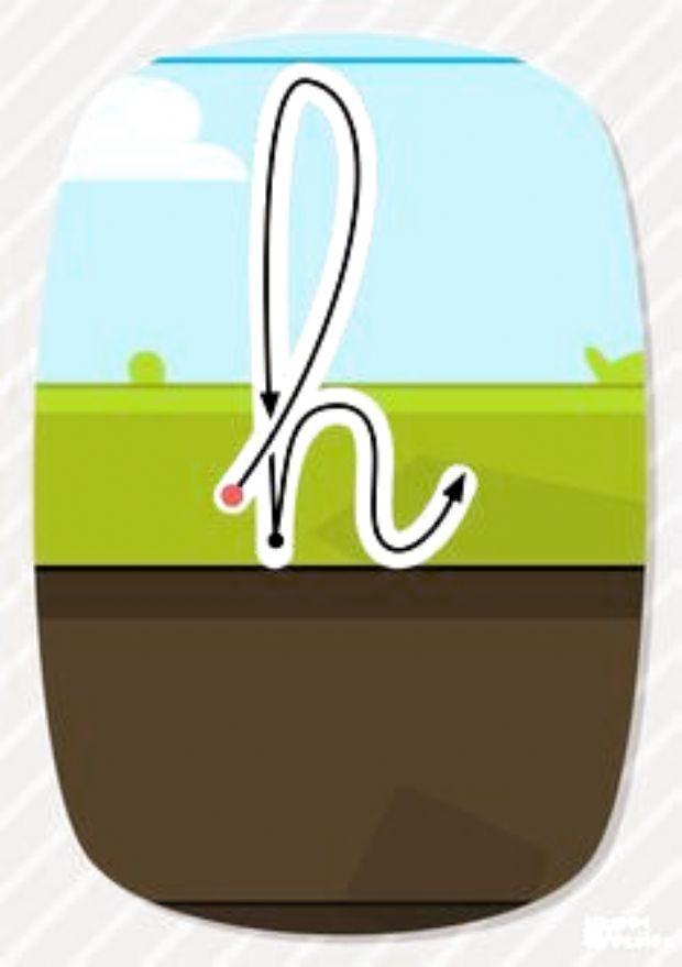 Lettres Majuscules & Minuscules Cursive – Tracé Et Affiche à Lettre Majuscule Tag