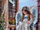 Little Angel And Bunny Rabbit - Angels Photo (7613624 avec Little Angel