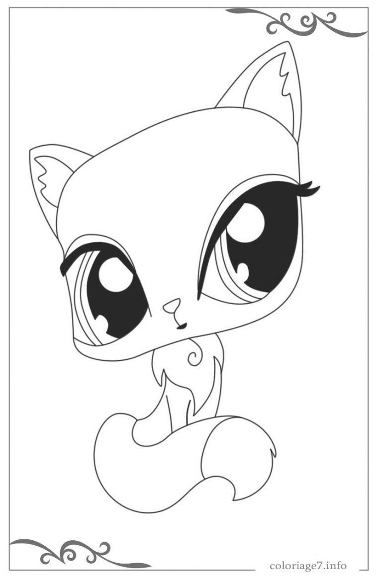 Littlest Pet Shop De Coloriages Pour Filles Gratuits serapportantà Coloriage Petshop À Imprimer