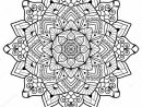 Livre De Coloriage. Mandala — Image Vectorielle Jelisua88 tout Coloriage Mandale