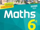 Livre: Dimensions Mathématiques 6E Éd. 2016 - Manuel De L dedans Manuel Maths Cm2 Gratuit