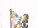 Lovarpe Sandrine Pourailly: Harpe Et Humour encequiconcerne Dessin Harpe