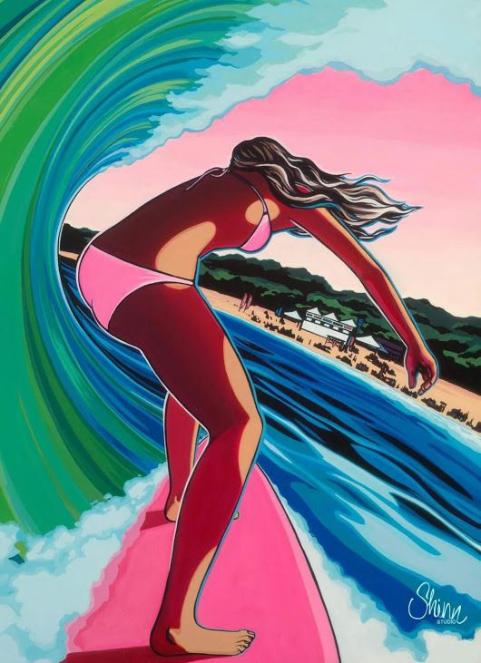 Ma Bulle : Photos | Dessin Surf, Art À Thème Surf, Art Surf encequiconcerne Dessin Surfeur