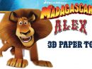 Madagascar 3 Papercraft | Papercraft Paradise dedans Madagascar 3 Alex