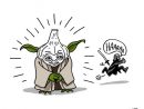 Maître Yoda | Dessin Humour, Maitre Yoda Et Dessin De Presse pour Maitre Yoda Dessin