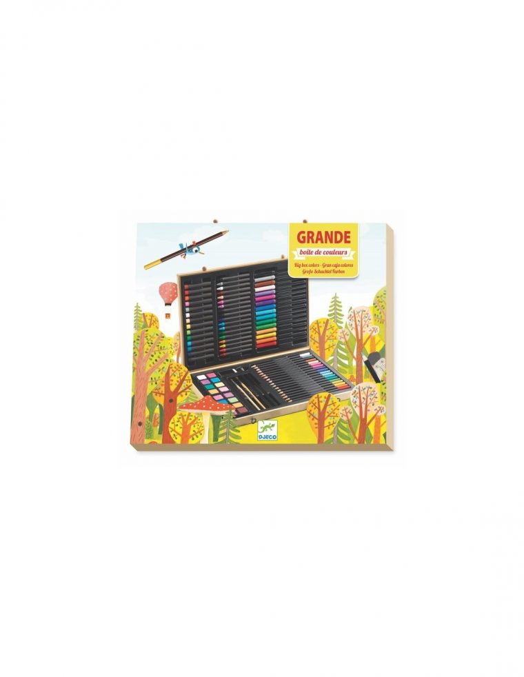 Malette De Coloriage Et De Dessin Pour Les Enfants - Djeco dedans Malette De Coloriage
