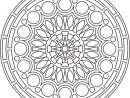 Mandala Des Round Free Vector Cdr Download | Coloriage tout Jeux De Coloriage Mandala