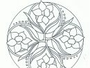 Mandala Jonquilles | Mandala, Coloriage Et Jonquille destiné Jonquille Dessin