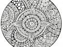 Mandala Star Thick Lines - M&amp;Alas Adult Coloring Pages dedans Coloriage