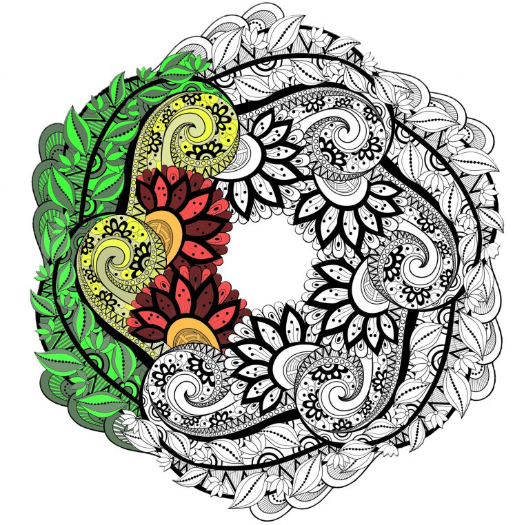Mandalas - Coloriages Difficiles Pour Adultes | Justcolor destiné Coloriage Adultes À Imprimer