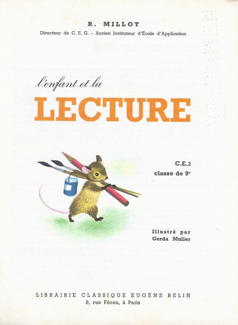 Manuels Anciens: Millot, L'Enfant Et La Lecture Ce2 (1965) dedans La Grenouille Qui Veut Se Faire Aussi Grosse Que La Vache Pdf