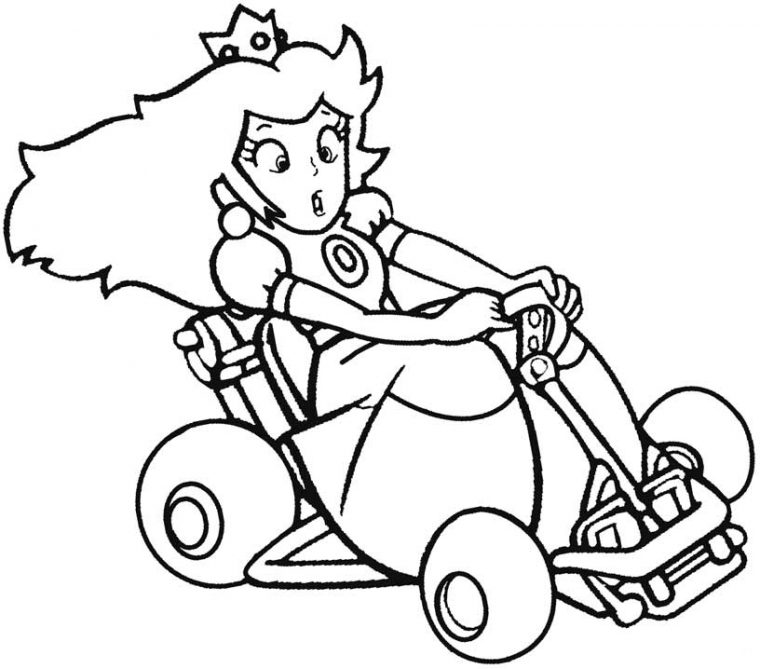 Mario Kart Coloring Pages – Best Coloring Pages For Kids tout Coloriage Mario Kart