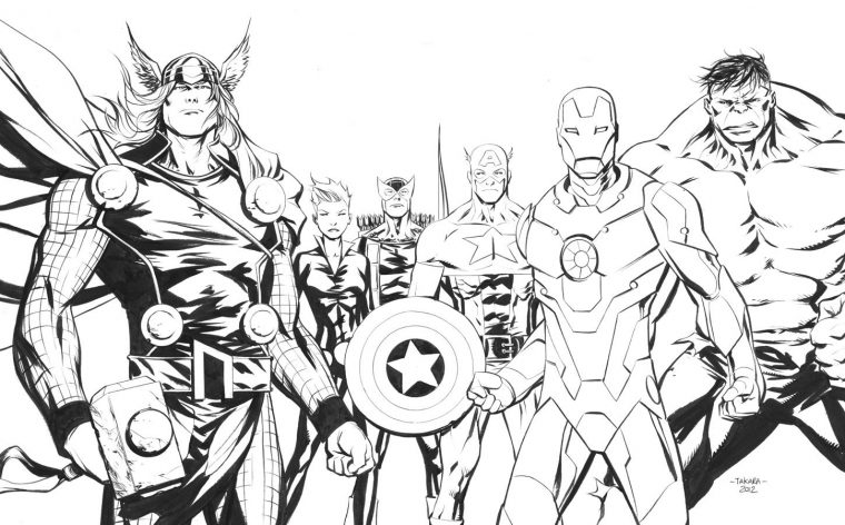 Marvel Comic Characters Outline Images – Yahoo Image tout Coloriage En Ligne Hulk