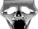 Masque D'Halloween : La Tête De Mort Vivant - Trucs Et Deco destiné Fabrication Masque Halloween