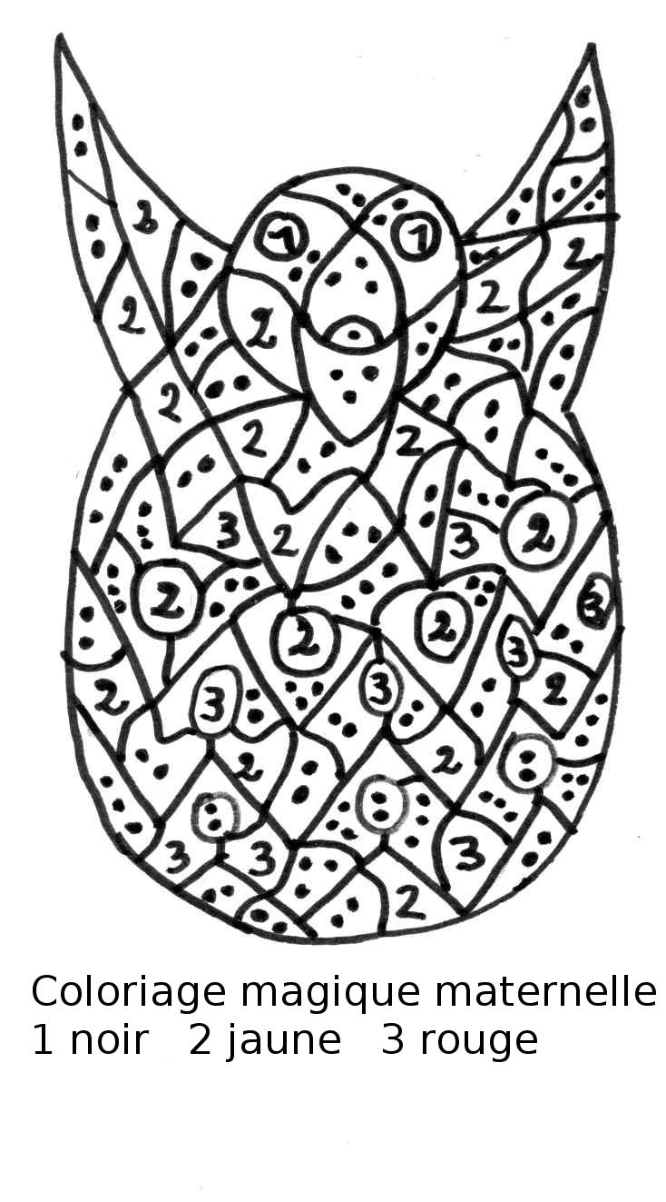 Maternelle: Coloriage Magique Maternelle : Poussine Et concernant Coloriage Magique Paques Imprimer Maternelle: Coloriage Magique Maternelle : Poussine Et concernant Coloriage Magique Paques Imprimer