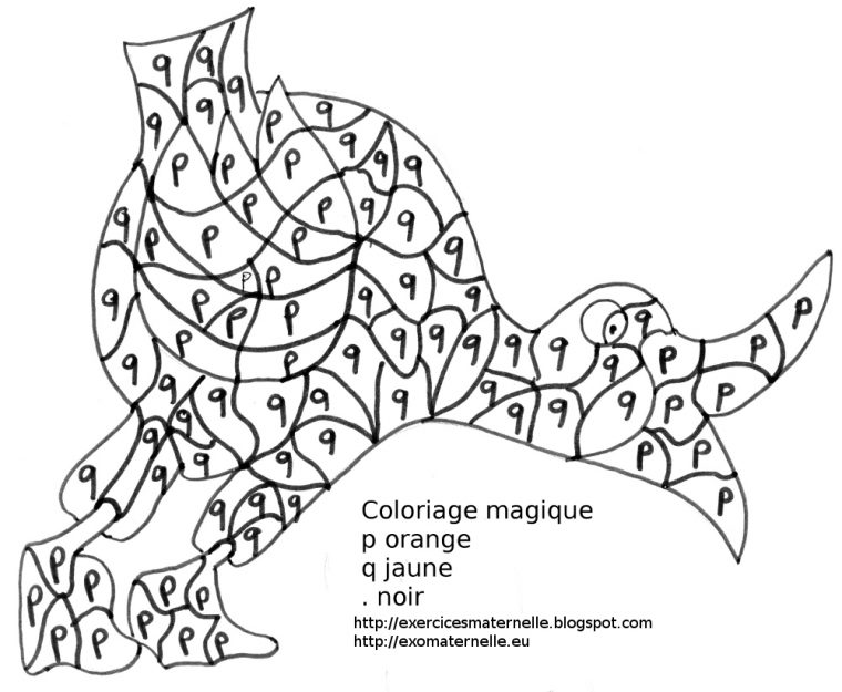 Maternelle: Coloriage Magique : Un Canard à Coloriage Canard A Imprimer