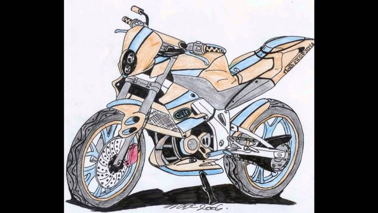Meilleure Nouvelle Dessin Moto Cross Realiste – Random Spirit avec Moto Cross A Dessiner