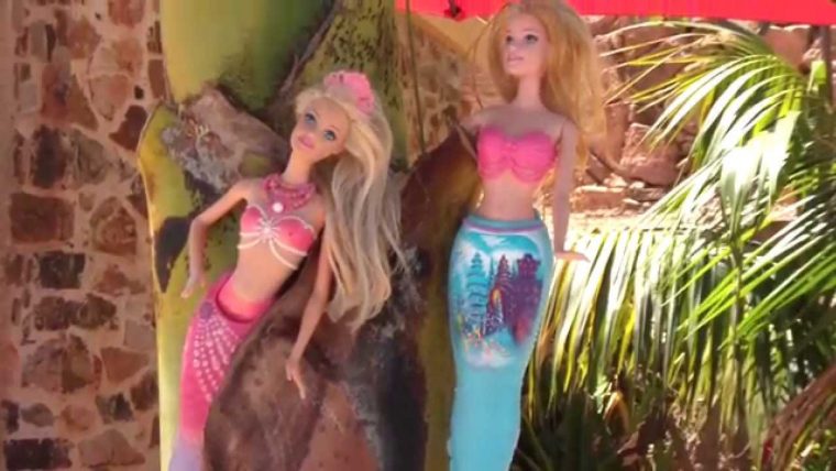Mes Barbie Sont Parties En Vacances – serapportantà Barbie Sirene A La Plage Translation