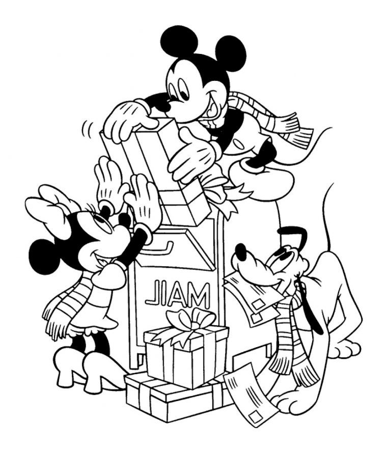 Mickey And His Friends To Download – Mickey And His avec Minnie A Colorier
